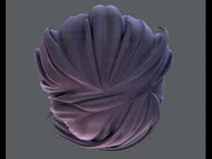 3d hair style for boy v37 3D Model
