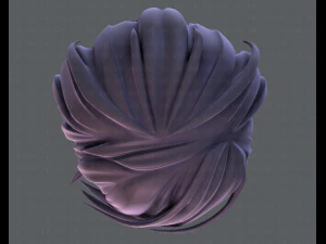3d hair style for boy v37 3D Model