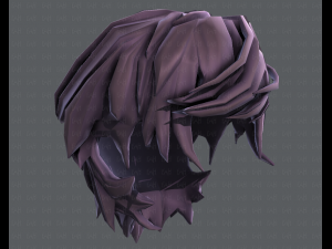 3d hair style for boy v37 3D Model