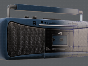 radio v01 3D Model