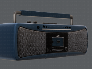 radio v01 3D Model