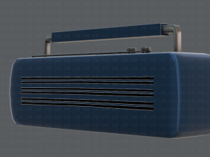 radio v01 3D Model
