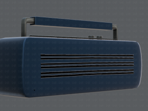 radio v01 3D Model
