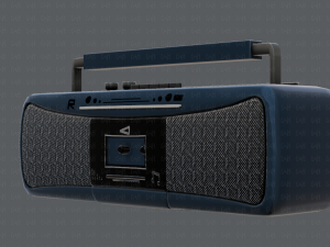 radio v01 3D Model