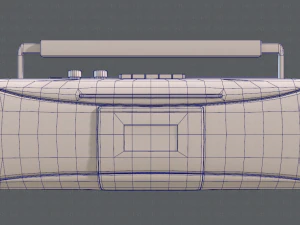 radio v01 3D Model