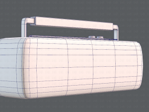 radio v01 3D Model