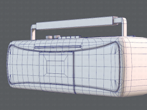 radio v01 3D Model