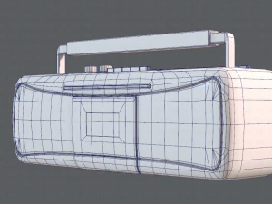 radio v01 3D Model