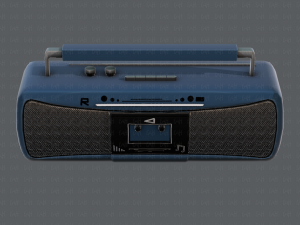 radio v01 3D Model