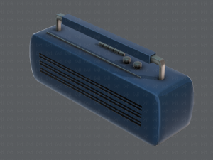 radio v01 3D Model
