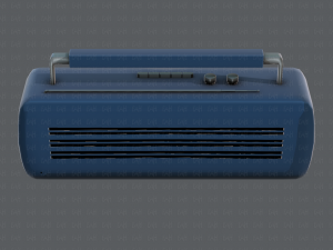 radio v01 3D Model