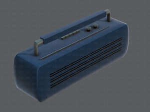 radio v01 3D Model