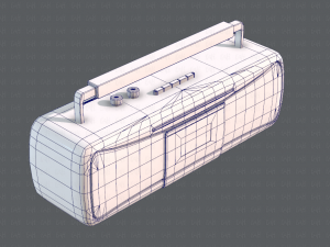 radio v01 3D Model