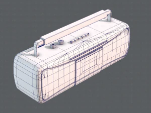 radio v01 3D Model