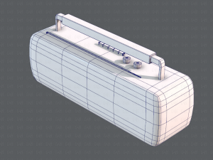 radio v01 3D Model