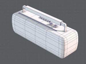radio v01 3D Model