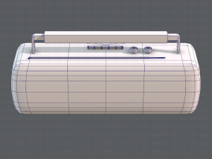 radio v01 3D Model
