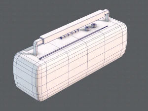 radio v01 3D Model