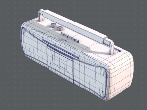 radio v01 3D Model