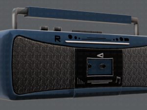 radio v01 3D Model