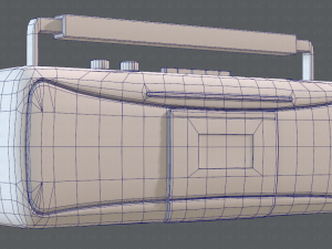 radio v01 3D Model