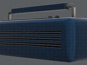 radio v01 3D Model