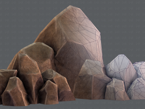 rock v01 3D मॉडल