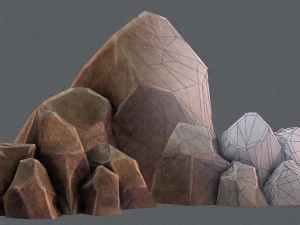 рок v01 3D Модель