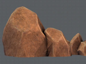 roccia v01 Modello 3D