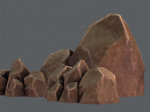 roccia v01 Modello 3D