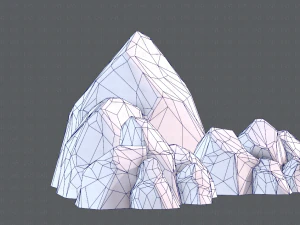 roccia v01 Modello 3D