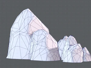 roccia v01 Modello 3D