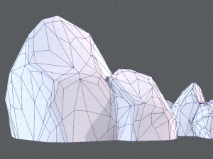 rock v01 Modello 3D