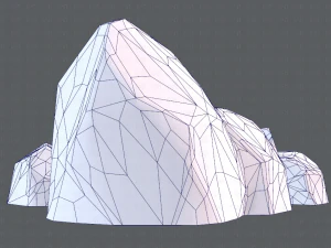 roccia v01 Modello 3D