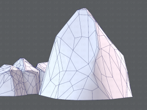 rock v01 Modello 3D