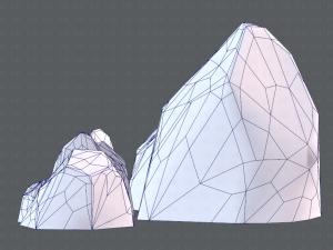 rock v01 Modello 3D