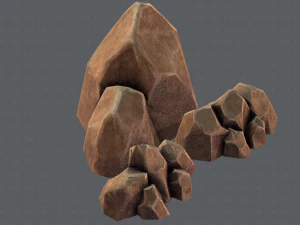 roccia v01 Modello 3D