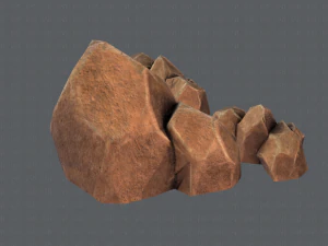 roccia v01 Modello 3D