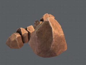 roccia v01 Modello 3D
