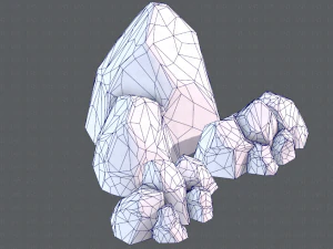roccia v01 Modello 3D