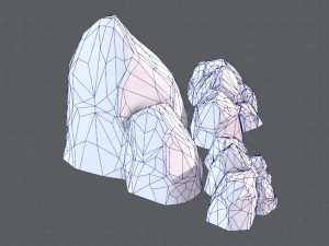 roccia v01 Modello 3D
