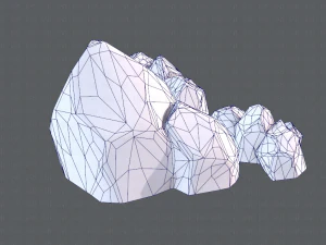 roccia v01 Modello 3D
