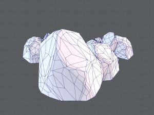 rock v01 Modello 3D