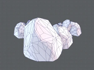 roccia v01 Modello 3D