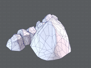 rock v01 Modello 3D