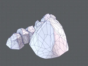 roccia v01 Modello 3D