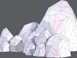 roccia v01 Modello 3D