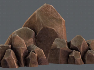 roccia v01 Modello 3D