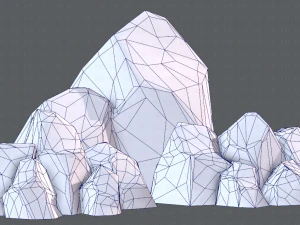 roccia v01 Modello 3D