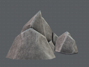 rock v02 3D 模型